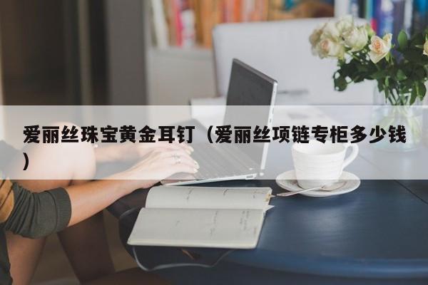 爱丽丝珠宝黄金耳钉(爱丽丝项链专柜多少钱)