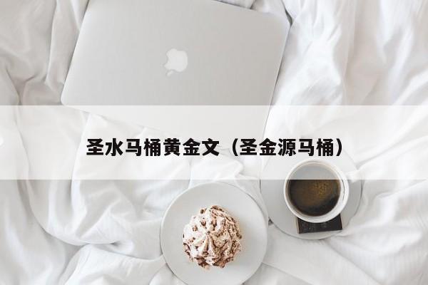 圣水马桶黄金文(圣金源马桶)
